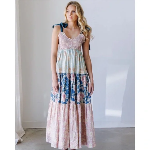 NWT Free People Bluebell Maxi in mauve size:S - Picture 3 of 16